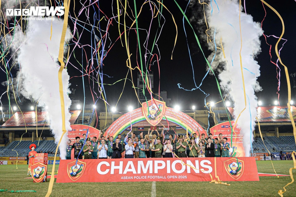 Vietnam win ASEAN Police Football Open 2025